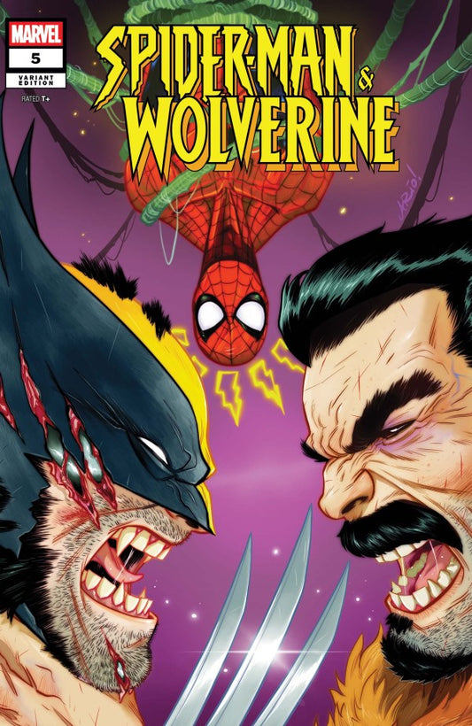 LMARVEL COMICS SPIDER-MAN & WOLVERINE #5 ANINDITO VARIANT