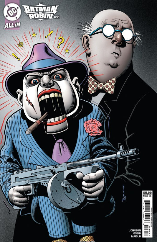 DC COMICS BATMAN AND ROBIN #30 CVR C BRIAN BOLLAND CARD STOCK VAR