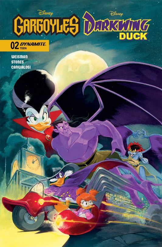 DYENAMITE COMICS GARGOYLES DARKWING DUCK #2 CVR B IVAN BIGARELLA VAR
