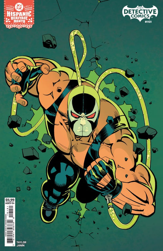 DC COMICS DETECTIVE COMICS #1101 HISPANIC HERITAGE MONTH BANE VARIANT