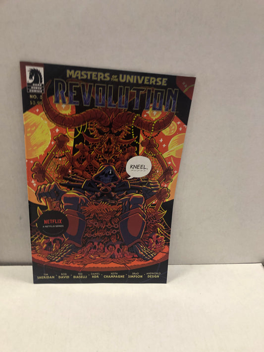 DARK HORSE COMICS - MASTERS OF THE UNIVERSE REVOLUTION #3 VARIANT