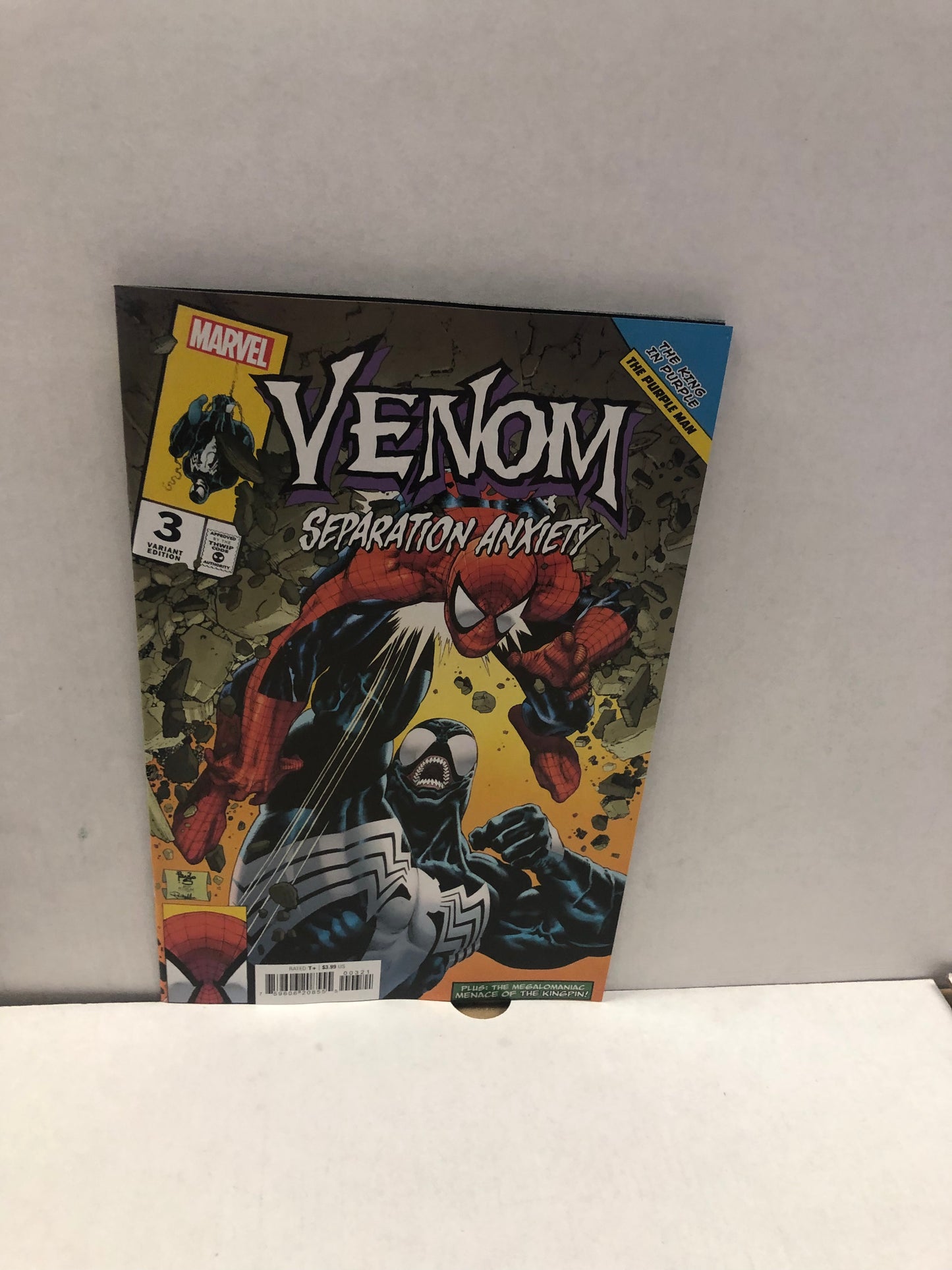 MARVEL COMICS - VENOM SEPARATION ANXIETY #3 (2024 VARIANT)