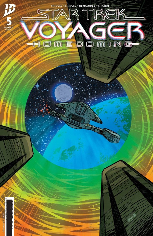 IDW COMICS Star Trek: Voyager--Homecoming #5 Cover A (Hernandez)