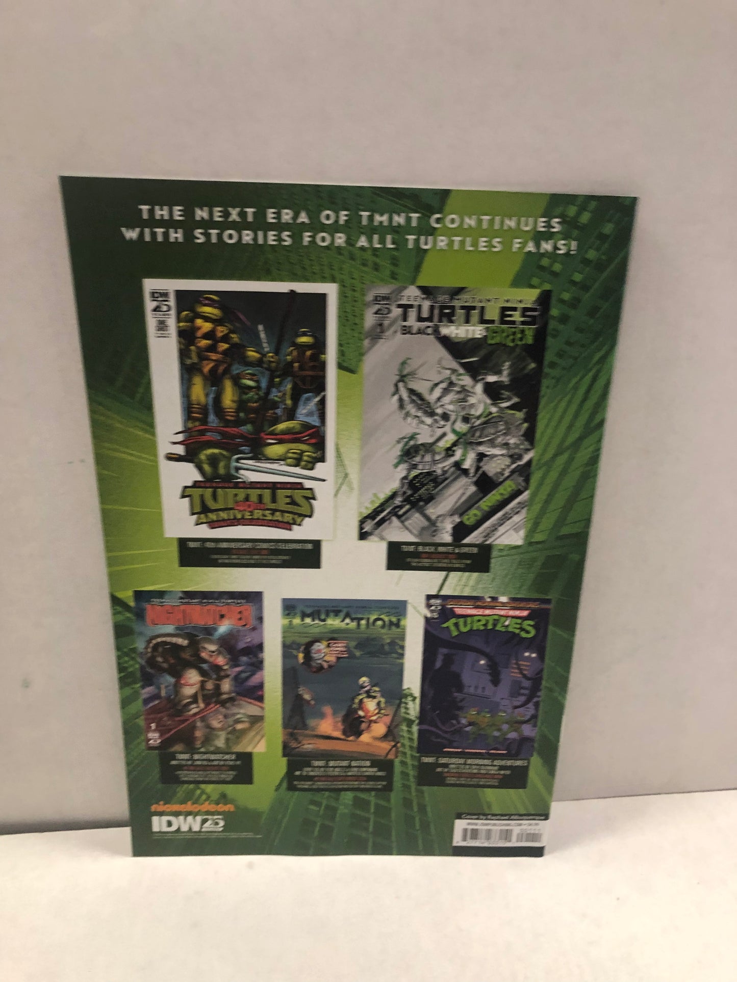 IDW PUBLISHING TEENAGE MUTANT NINJA TURTLES 1