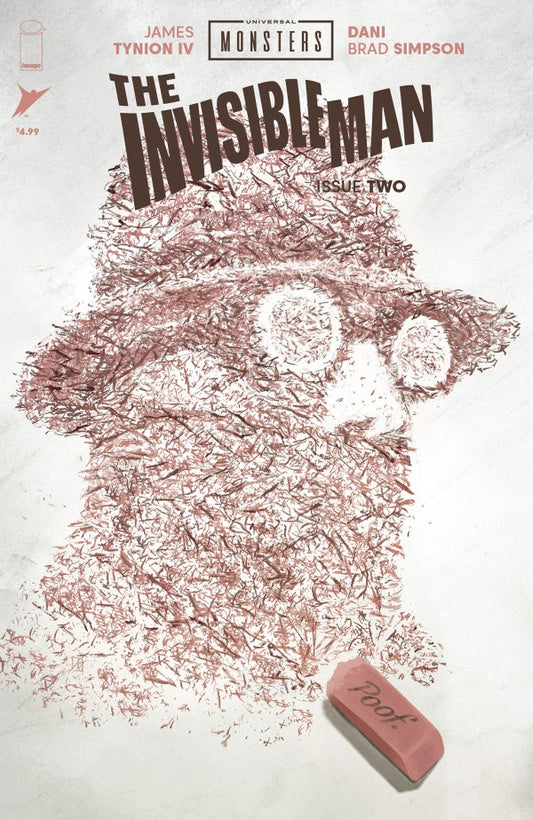 IMAGE COMICS UNIVERSAL MONSTERS THE INVISIBLE MAN #2 CVR B