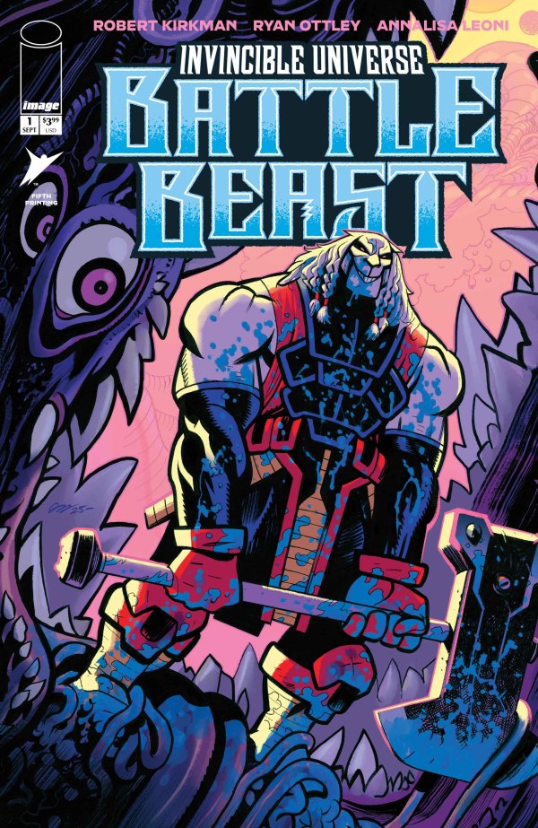 IMAGE INVINCIBLE UNIVERSE BATTLE BEAST #1 FIFTH PRINT