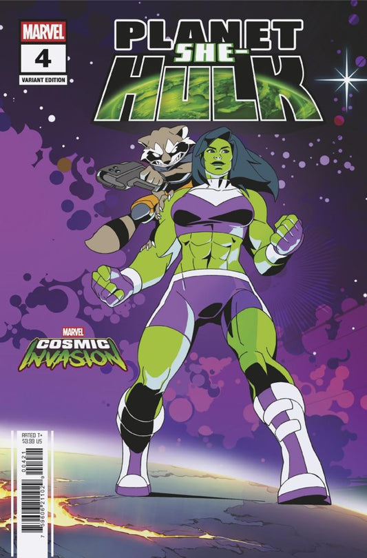MARVEL COIMICS PLANET SHE-HULK #4 MARVEL COSMIC INVASION VARIANT