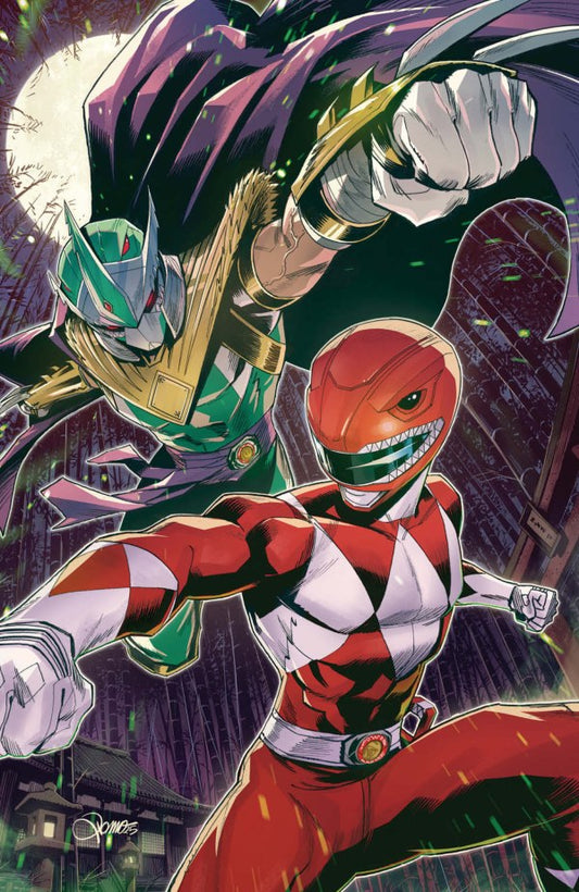 BOOM STUDIOS MIGHTY MORPHIN POWER RANGERS/ TMNT III  #2 FOIL COVER