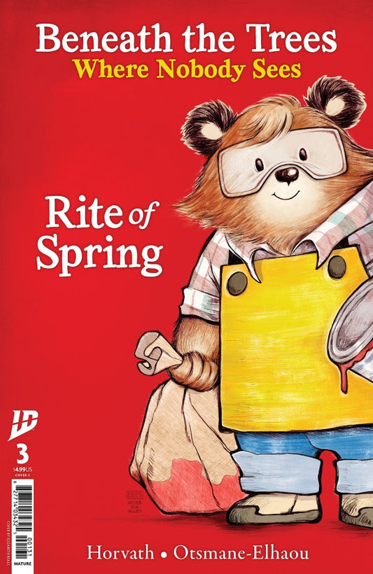 IDW COMICS BENEATH THE TREES WHERE NOBODY SEES: RITE OF SPRING #3 BOOK CVR