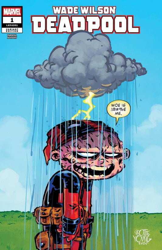 MARVEL COIMICS WADE WILSON: DEADPOOL #1 SKOTTIE YOUNG VARIANT