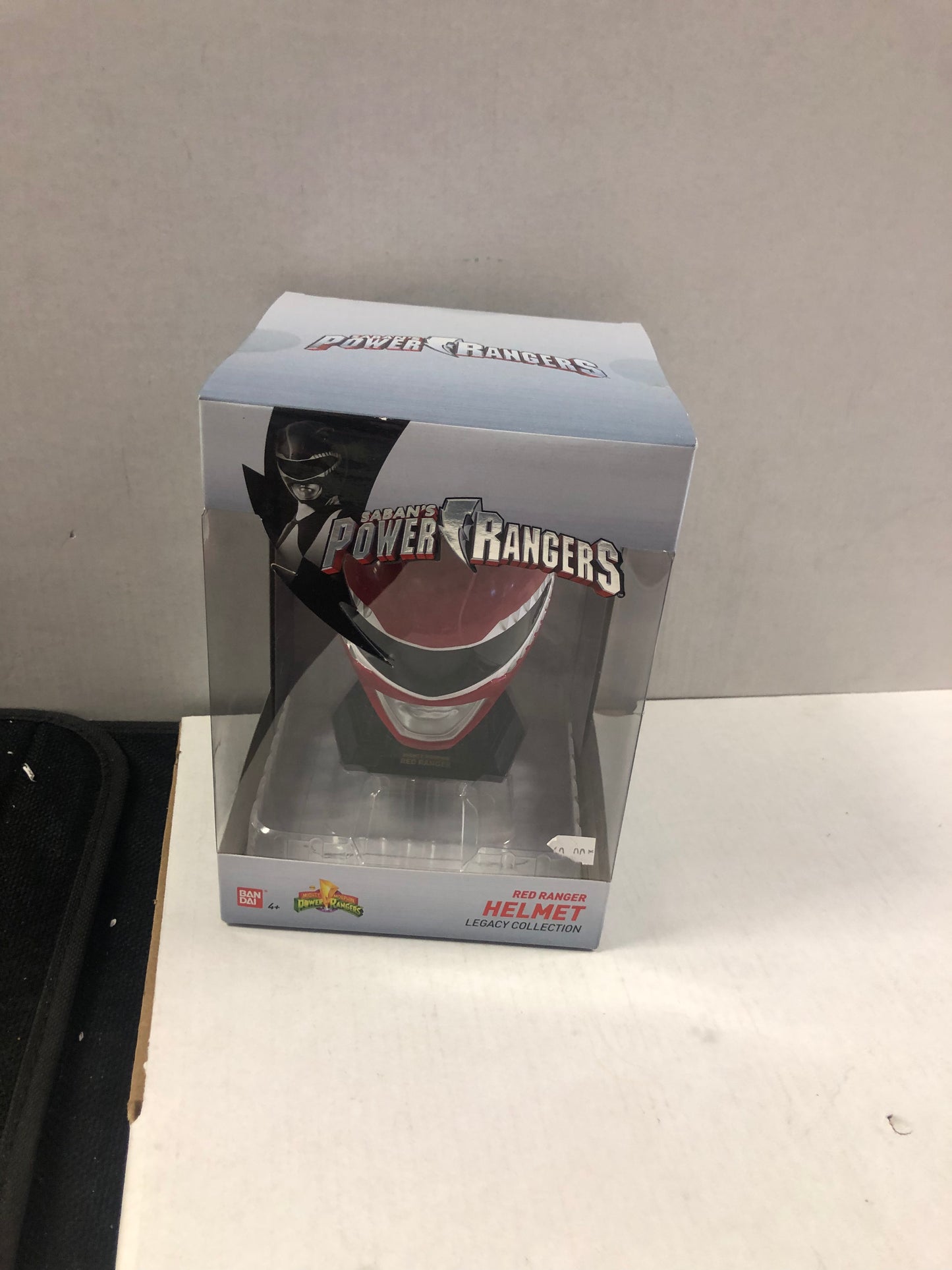 BANDAI POWER RANGERS RED RANGER HELMET LEGACY COLLECTION EXCELLENT CONDITION