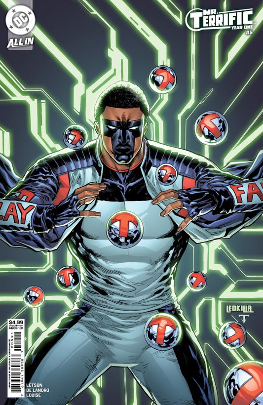 DC COMICS MR TERRIFIC YEAR ONE #5 CVR B