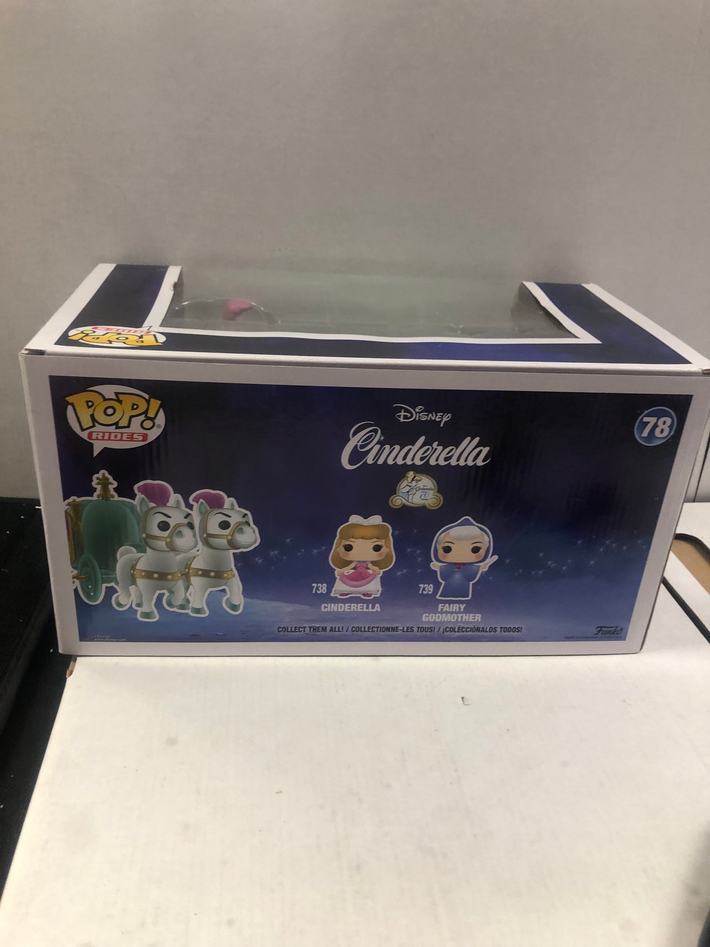 FUNKO FUNKO POP RIDES CINDERELLAS CARRIAGE GREAT CONDITION