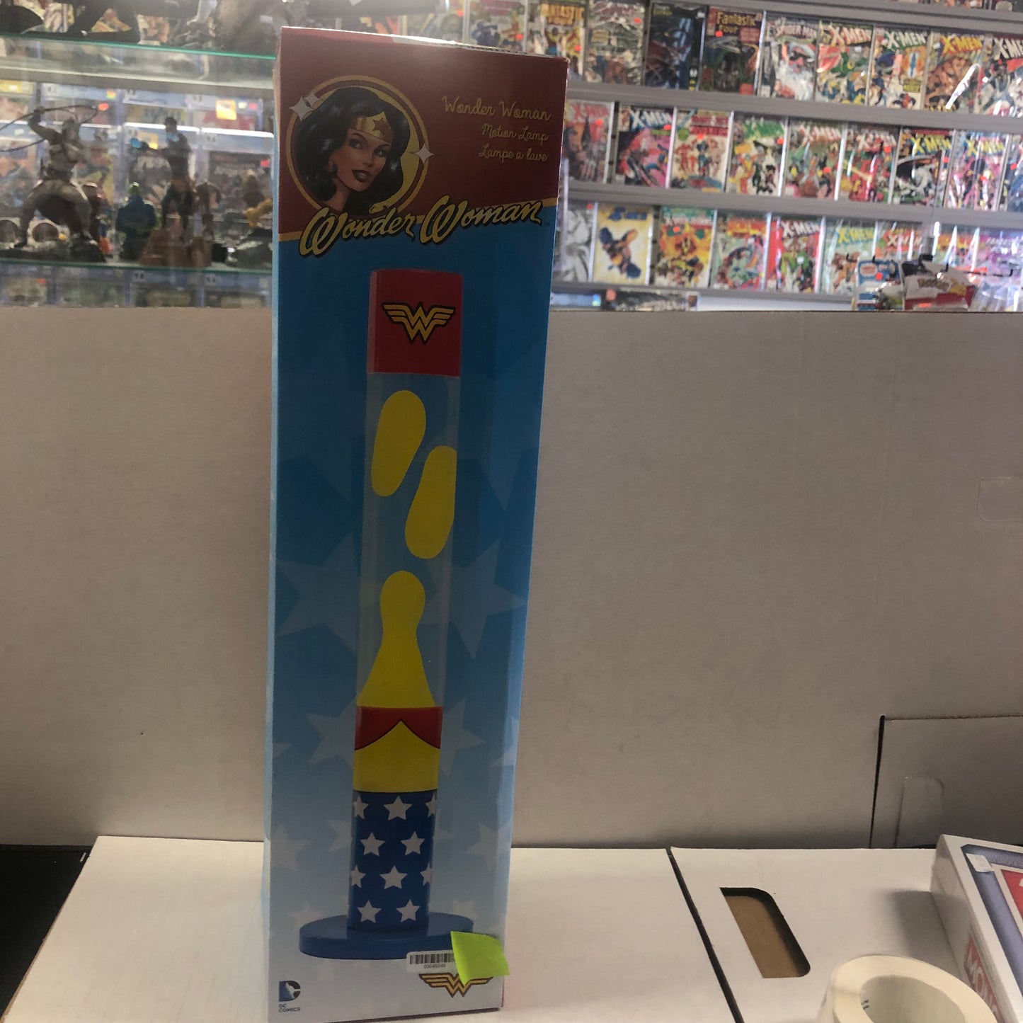 DC COMICS WONDER WOMAN MOTION LAMP GREAT CONDITION