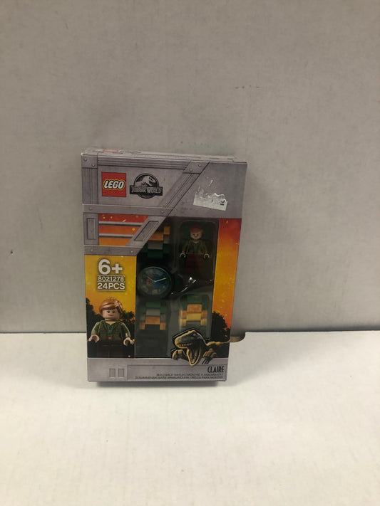 LEGO LEGO JURASSIC WORLD CLAIRE LEGO WATCH GREAT CONDITION