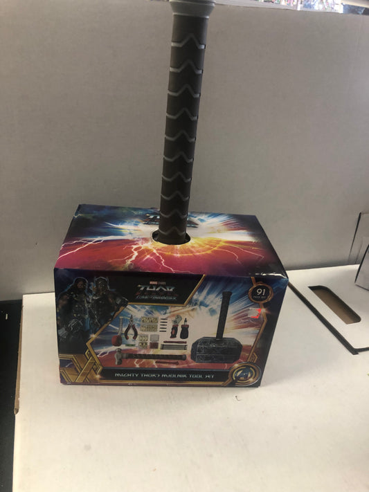UKONIC THOR LOVE AND THUNDER MIGHTY THORS MJOLNIR TOOL SET GREAT CONDITION