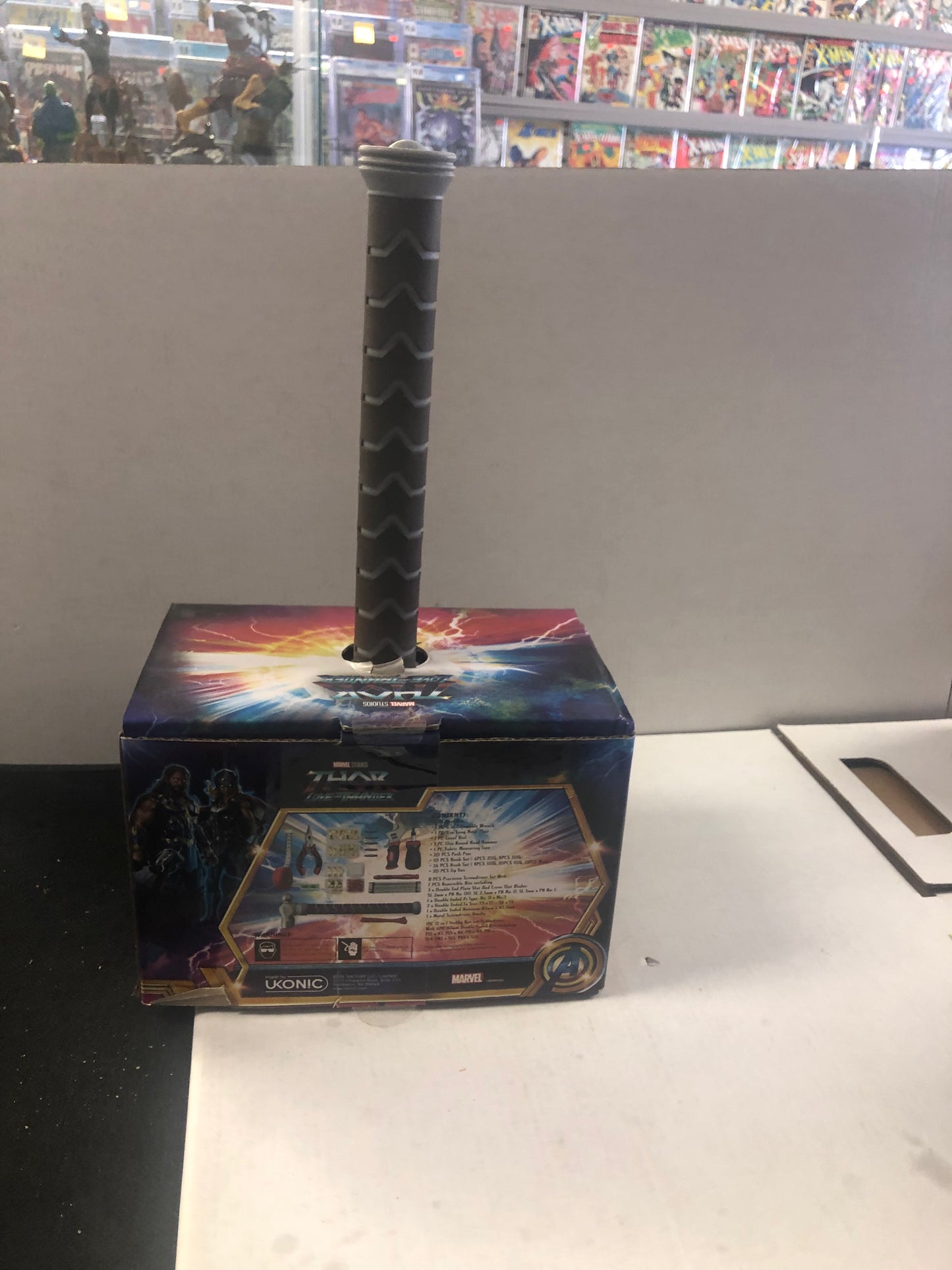 UKONIC THOR LOVE AND THUNDER MIGHTY THORS MJOLNIR TOOL SET GREAT CONDITION
