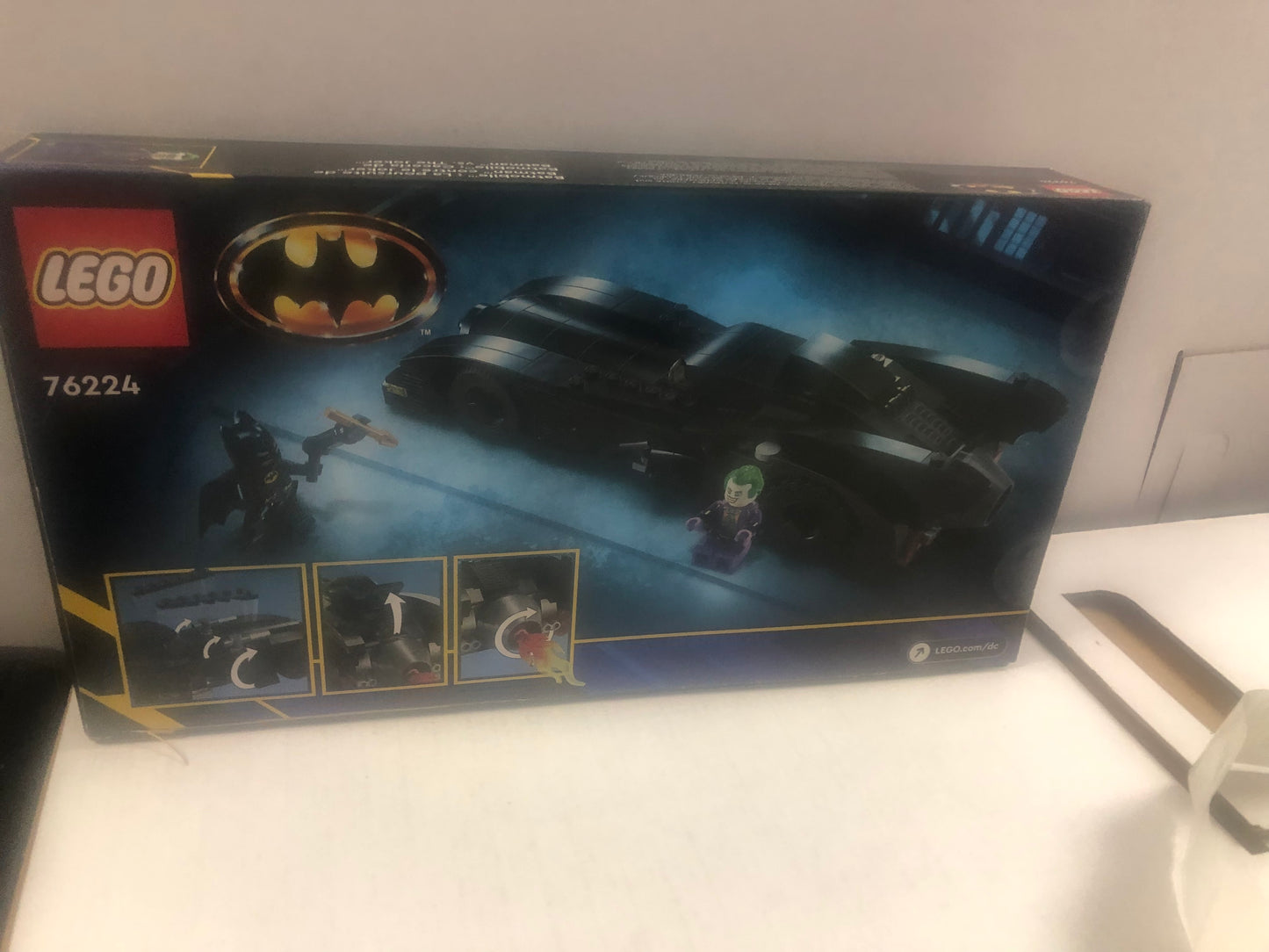 LEGO LEGO SET #76224 BATMOBILE BATMAN VS THE JOKER CHASE GREAT CONDITION