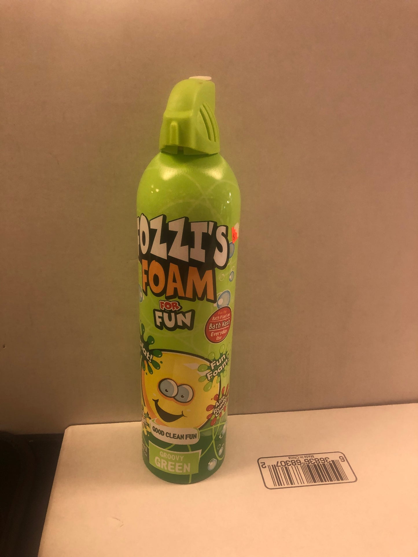 FOZZIS FOAM FOR FUN GROOVY GREEN DECENT CONDITION