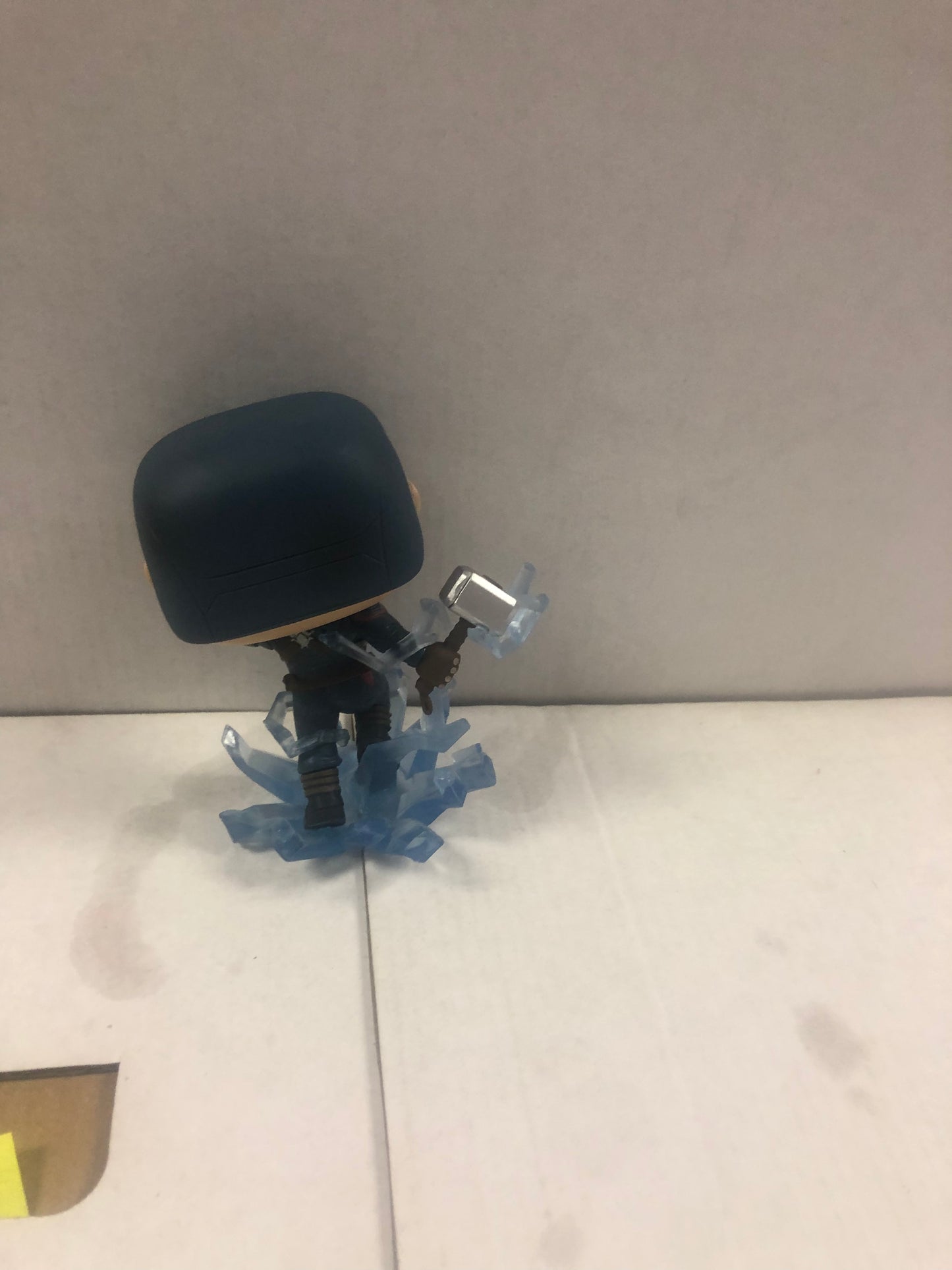 FUNKO CAPTAIN AMERICA WITH MJOLNIR NO BOX GOOD CONDITION