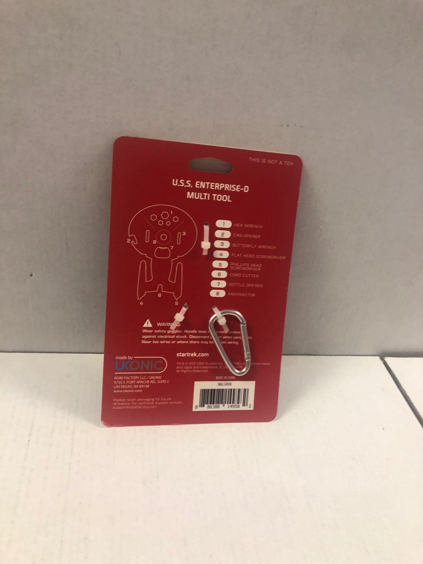UKONIC USS ETERPRISE-D MULTI TOOL