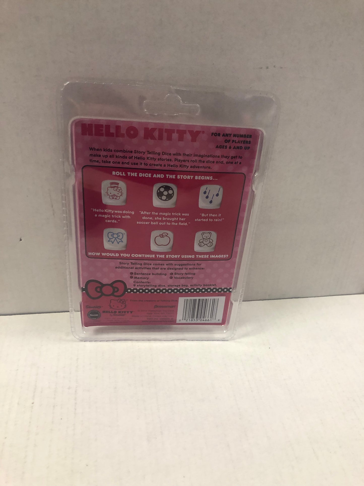 PRESSMEN HELLO KITTY STORY TELLING DICE (NEW)