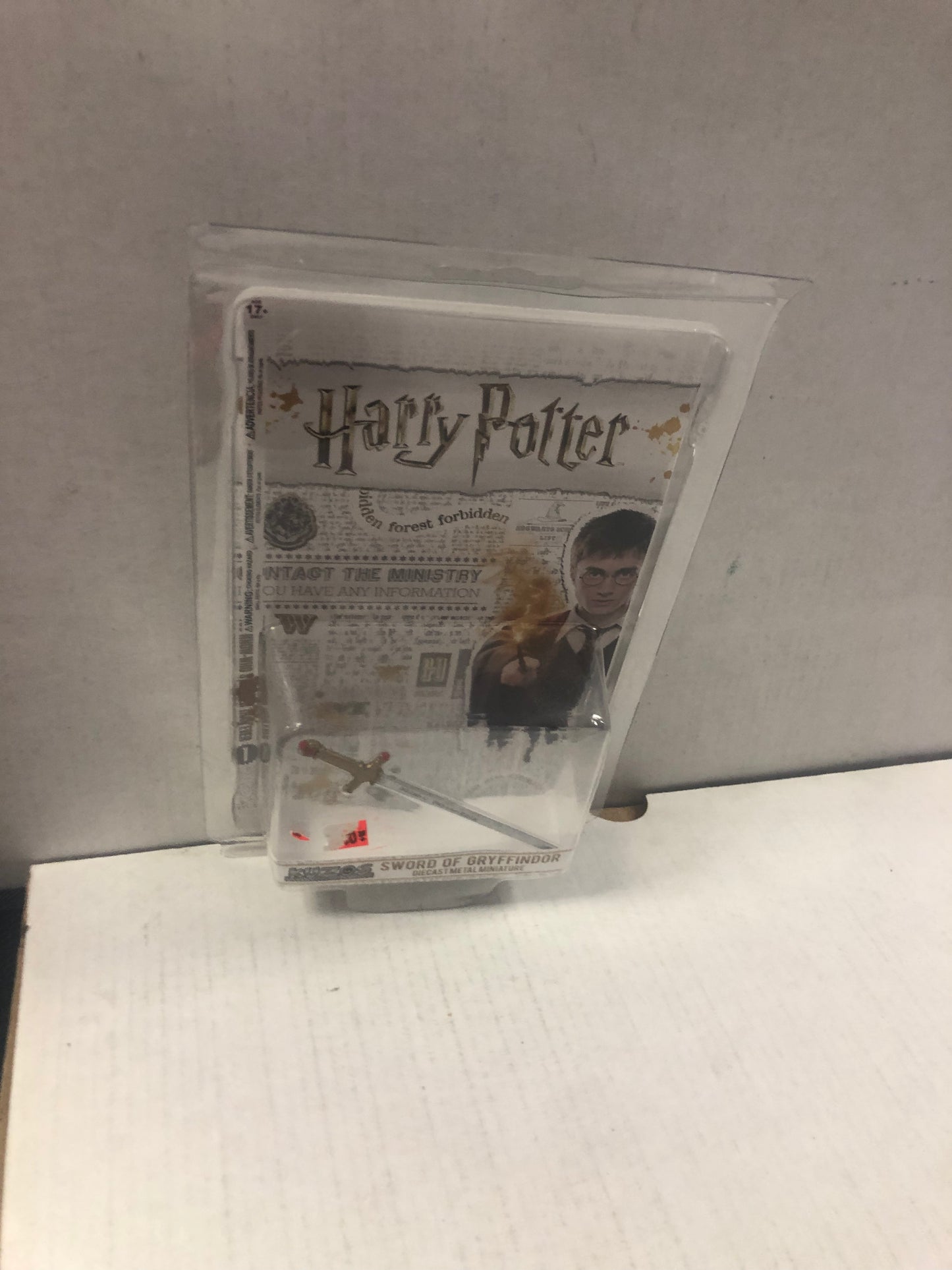 KUZOS HARRY POTTER SWORD OF GRYFFINDOR DIECAST MINIATURE