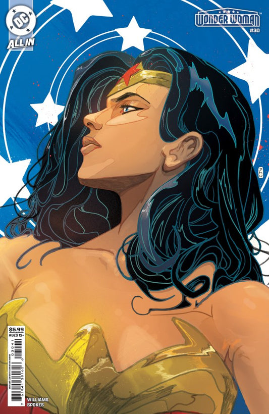 DC COMICS WONDER WOMAN #30 CVR D CHRISTIAN WARD CARD STOCK VAR