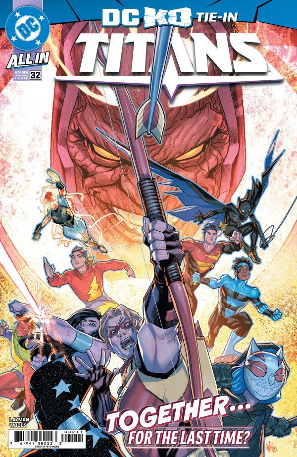 DC COMICS TITANS #32 CVR A PETE WOODS (DC K.O.)