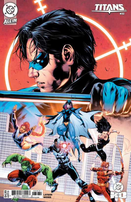 DC COMICS TITANS #32 CVR C CAANAN WHITE CARD STOCK VAR (DC K.O.)