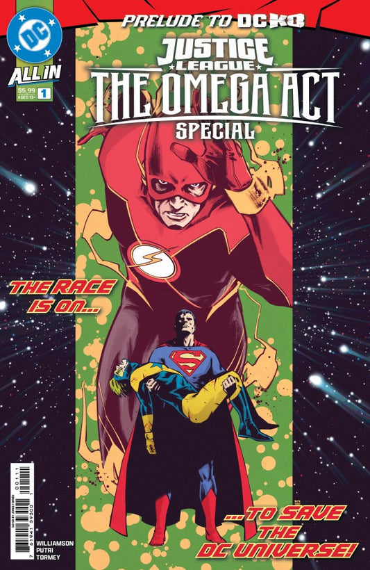 DC JUSTICE LEAGUE:THE OMEGA ART SPECIAL #1