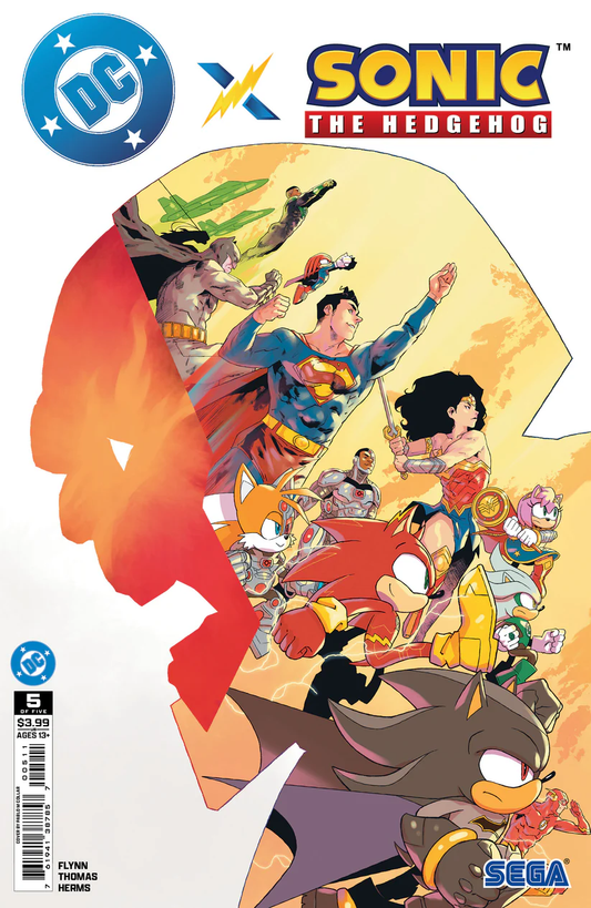 DC COMICS DC X SONIC THE HEDGEHOG #5