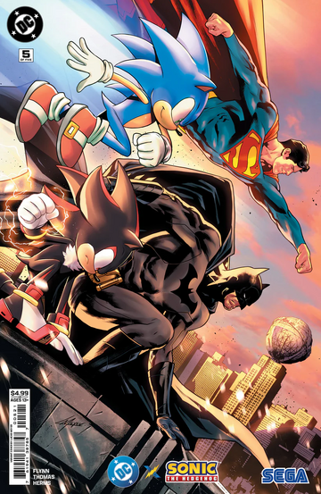DC COMICS DC X SONIC THE HEDGEHOG #5 CVR B