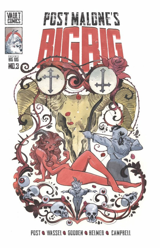 VAULT COMICS POST MALONES BIG RIG #3 MOMOKO VARIANT