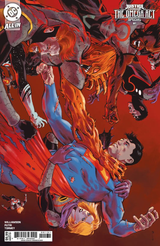 DC JUSTICE LEAGUE:THE OMEGA ART SPECIAL #1 CVR C