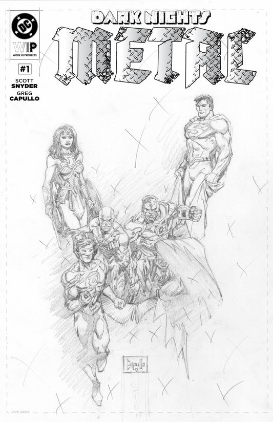 DC W.I.P.  DARK NIGHTS METAL #1