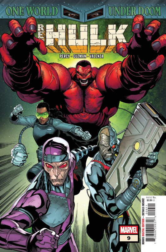 MARVEL COMICS RED HULK #9 DOOM TIE IN