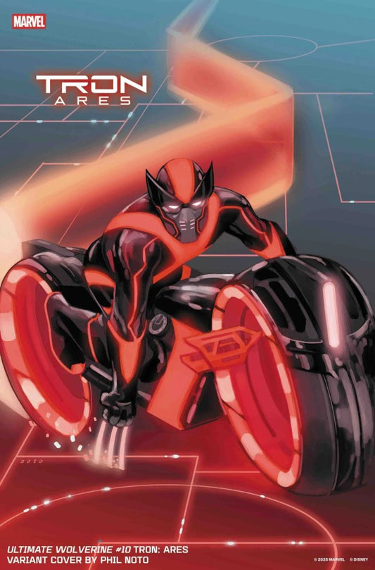 MARVEL COMICS ULTIMATE WOLVERINE #10 TRON VARIANT