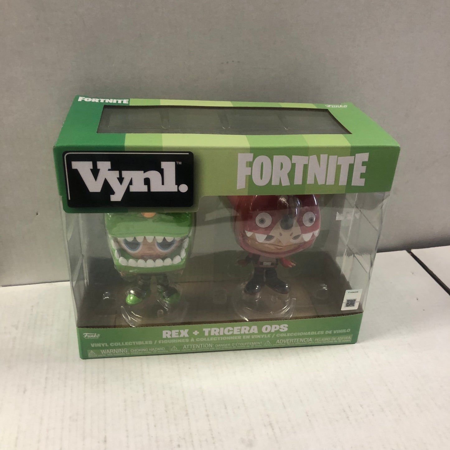 FUNKO VYNL FORTNITE 2 PACK REX/ TRICERATOPS OPS