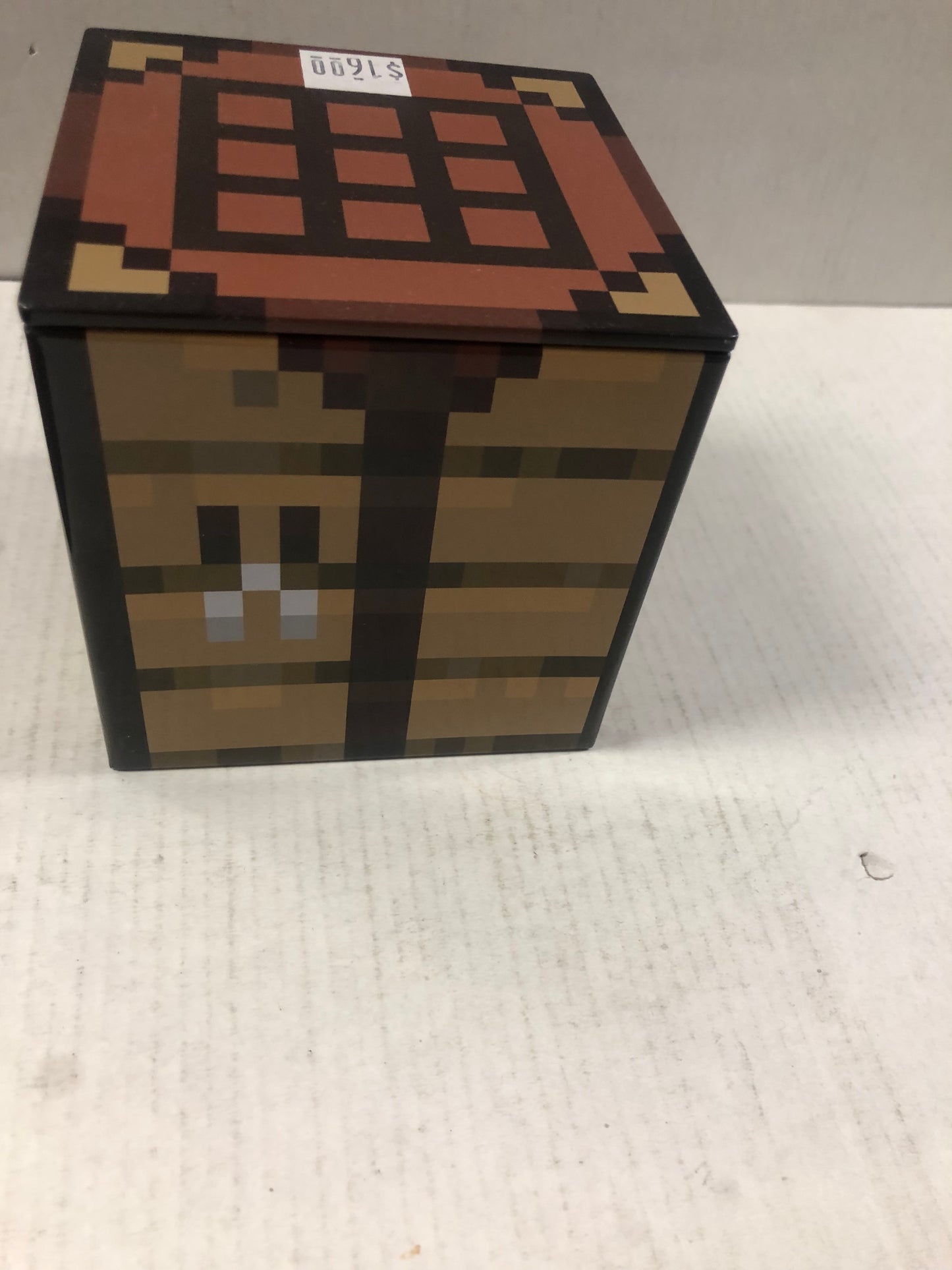 MINECRAFT STORAGE CHEST TIN