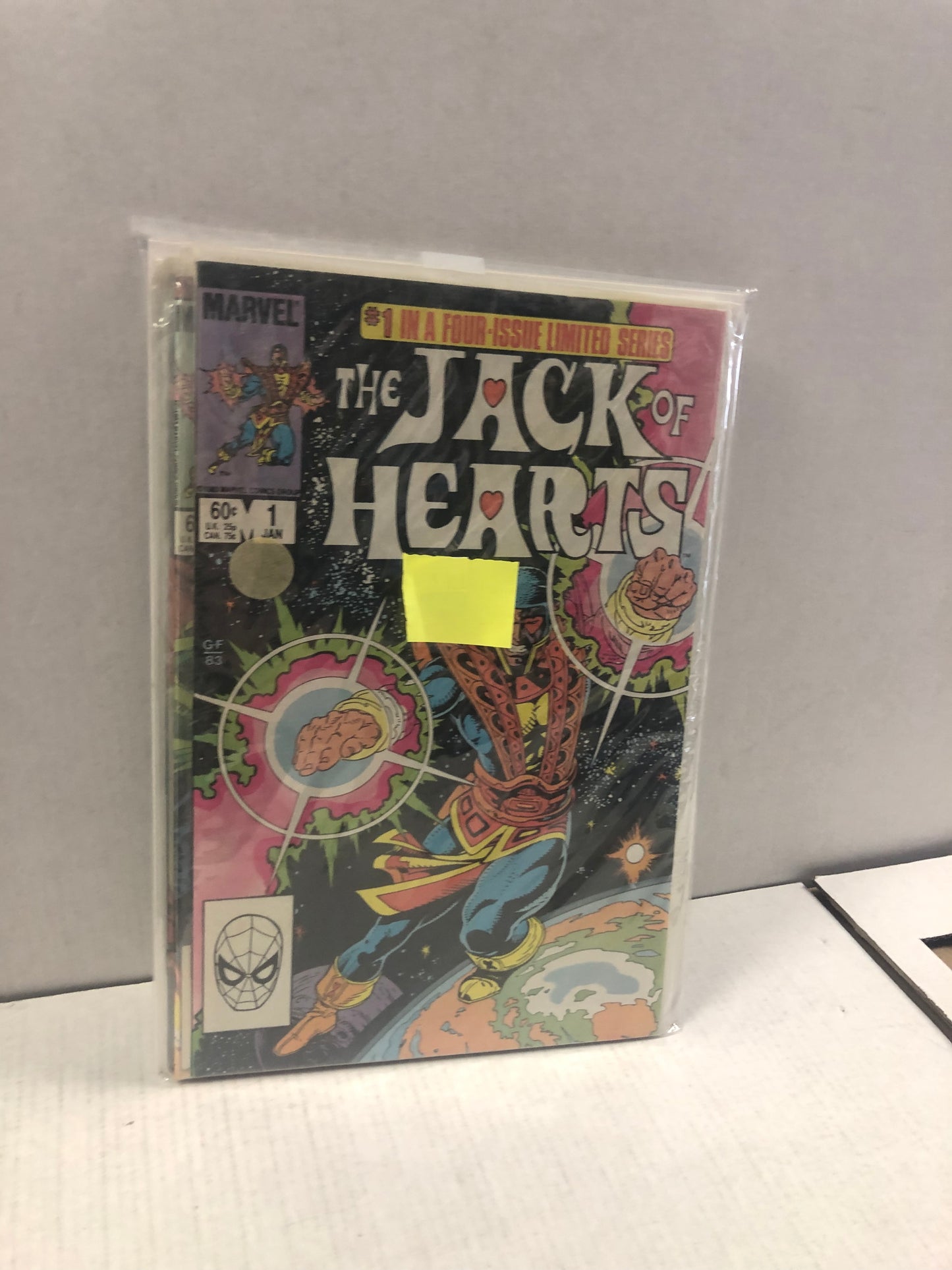 MARVEL COMICS JACK OF HEARTS DIRECT EDITION SET 1-4