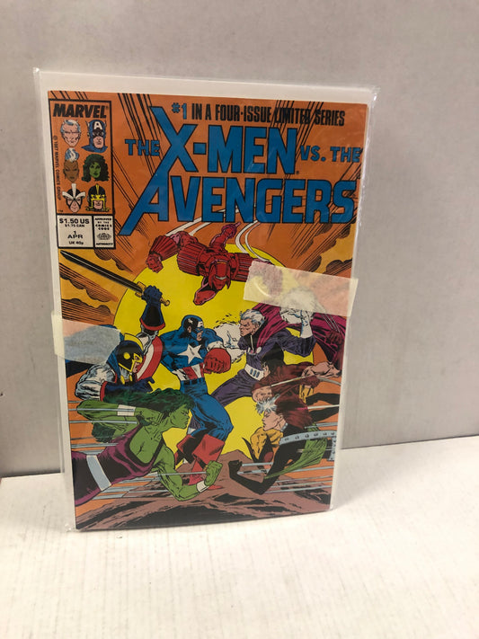 MARVEL COMICS X-MEN VS AVENGERS SET 1-4