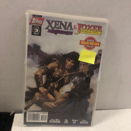 TOPPS COMICS XENA  WARRIOR PRINCESS/ JOXER WARRIOR PRINCE BOOK SET 1-3