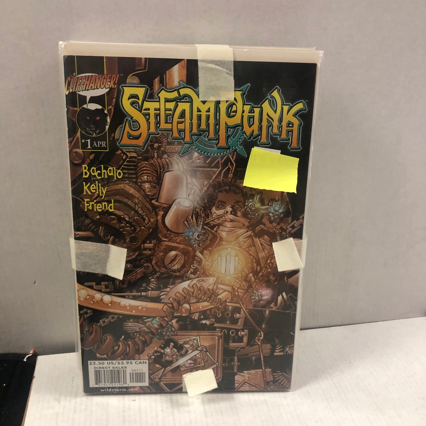 CLIFFHANGER STEAMPUNK BOOK SET MISSING 10-12