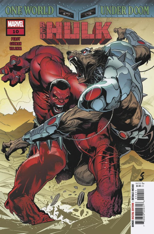 MARVEL COMICS RED HULK #10 DOOM TIE IN VARIANT