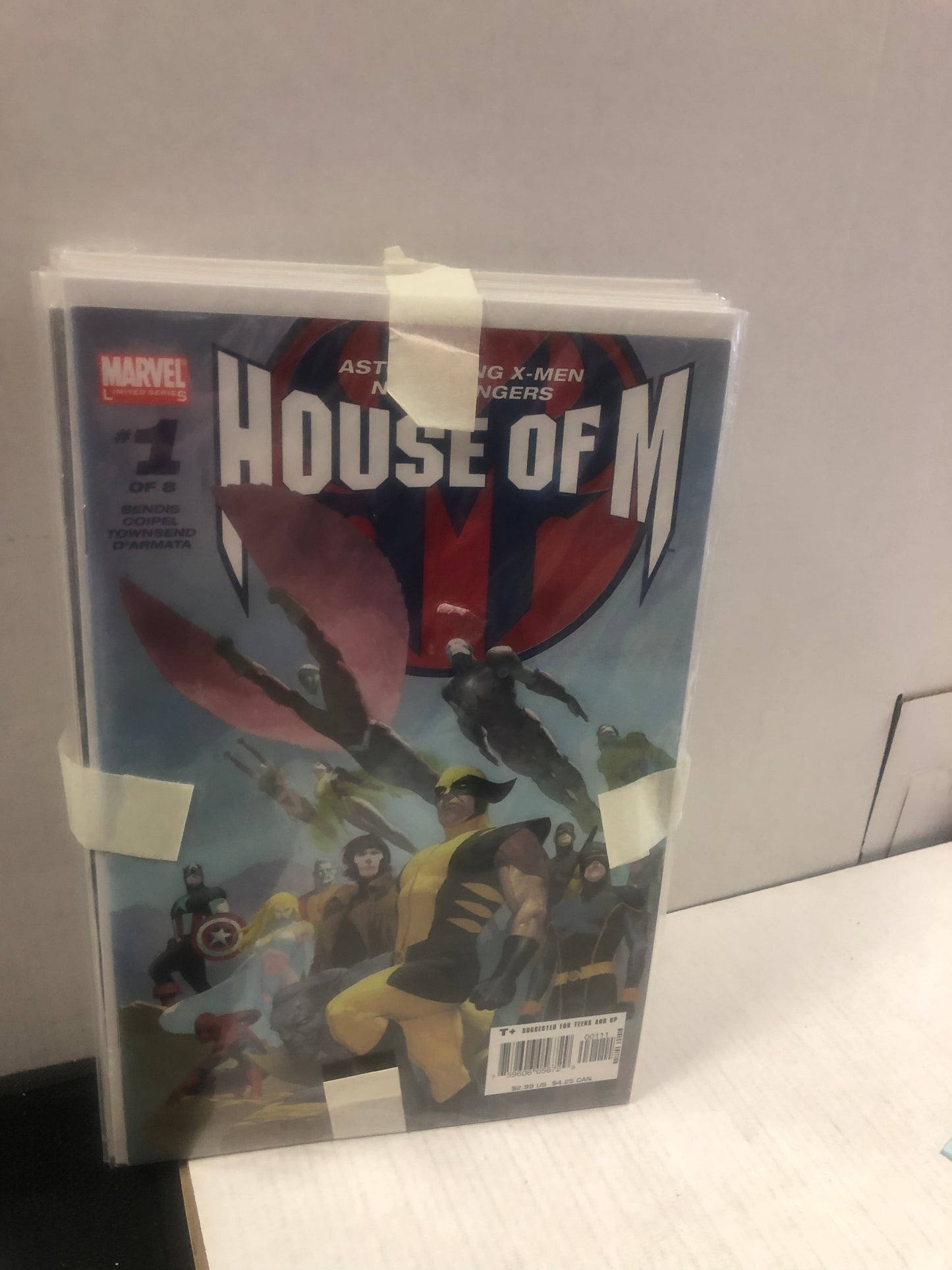 MARVEL COMICS HOUSE OF M SET 1-8 plus ONE SHOTS