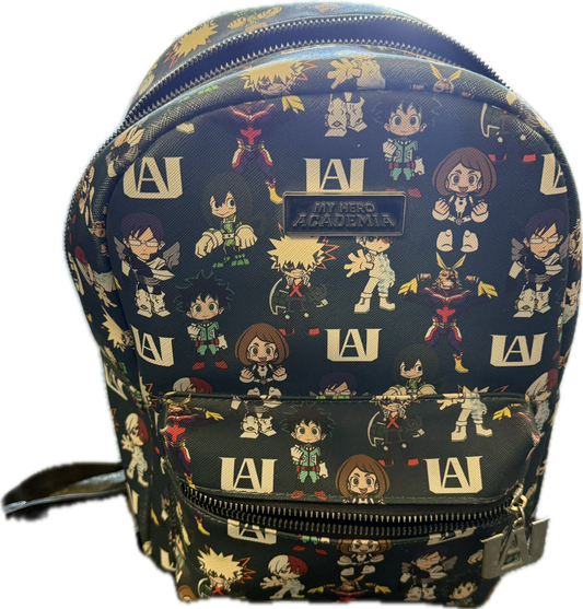 MY HERO ACADEMIA BACKPACK and wallet PURSE PLEATHER QUALITY