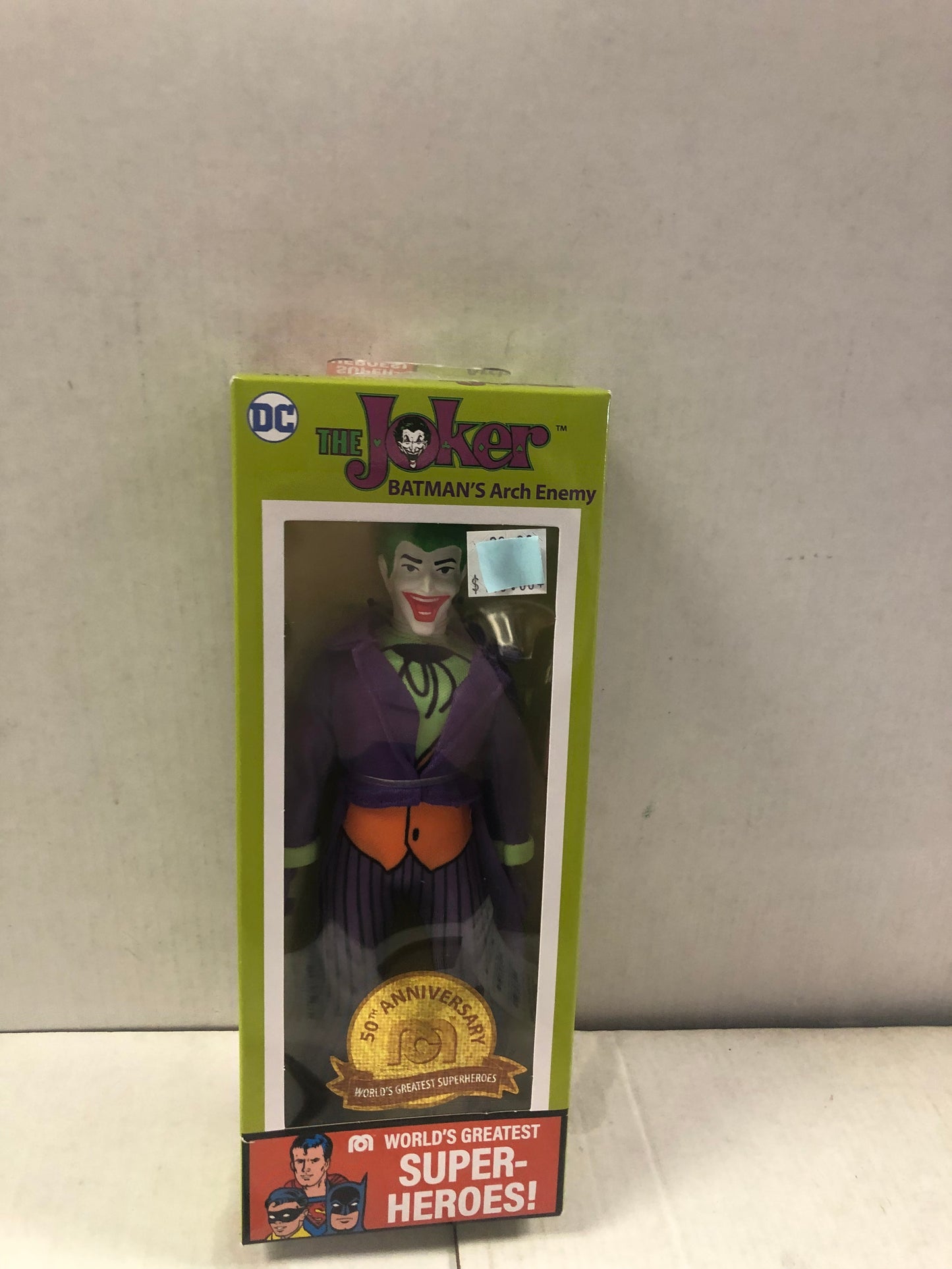 WORLDS GREATEST SUPERHEROES 50TH ANNIVERSARY JOKER ACTION FIGURE