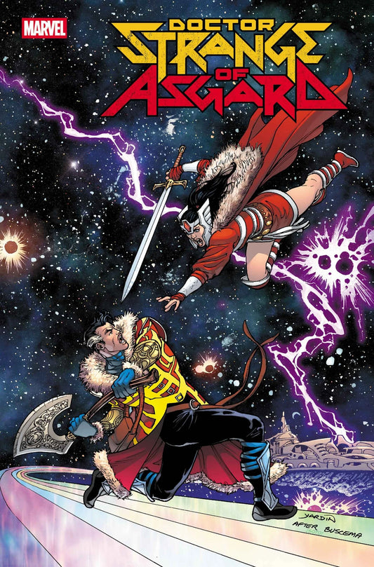 MARVEL COMICS DOCTOR STRANGE OF ASGARD #3 David Yardin Silver Surfer 4 Homage Variant