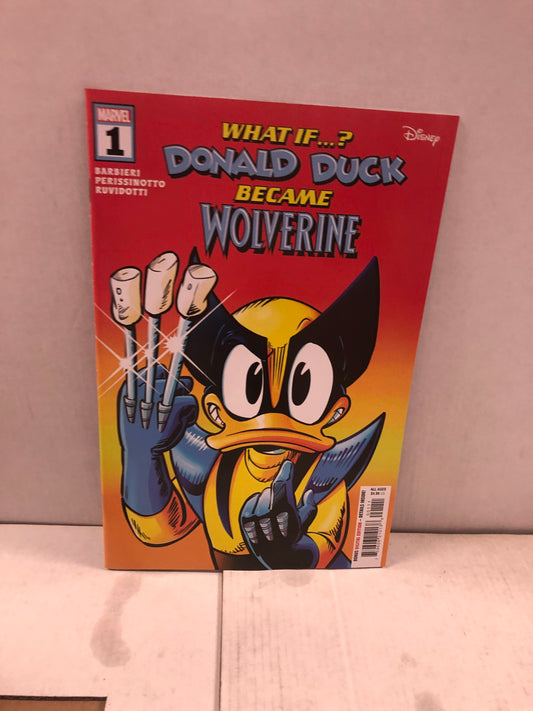 MARVEL COMICS - WHAT IF?DONALD DUCK BECAME WOLVERINE #1 (2024)